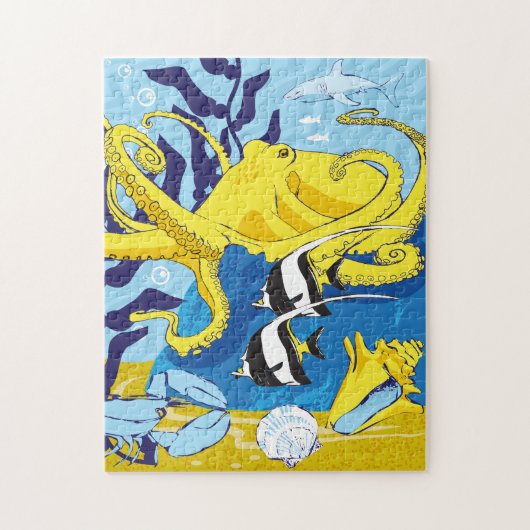 11x14 Ocean Puzzle für Colorblinde (Vertikal)