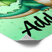 11x14 Pastell-Drachen-Wandkunst Poster (Ecke)