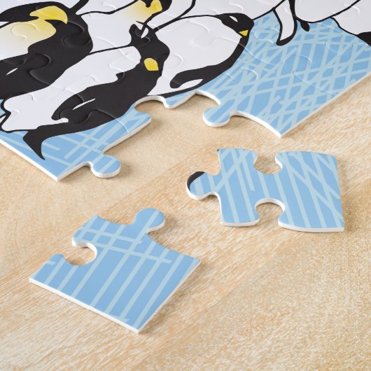 11x14 Pinguine Puzzle für Colorblinde (Seite)