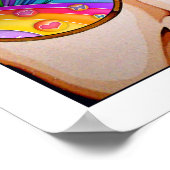 11X14 POSTER, ARCHIVALER DRUCK - SECHZAHL POSTER (Ecke)