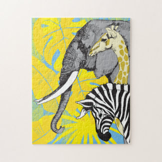 11x14 Safari-Puzzle für Colorblinde Puzzle