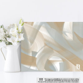 11x14" Sandy Tornado Trend Abstrakt Art Beige Leinwanddruck