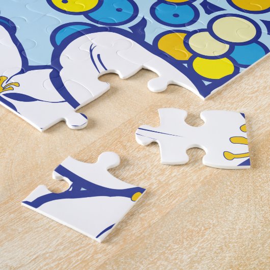 11x14 Songbird Puzzle für Colorblind-Menschen (Seite)