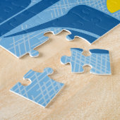 11x14 Sonnenblumenpuzzle für Colorblinde Puzzle (Seite)