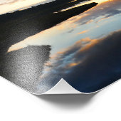 11X14 Sonnenuntergang Reflektion Fotodruck (Ecke)