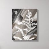 11x14" Terra’s Tender Whisper Abstract Brown Flowe Leinwanddruck (Vorderseite)