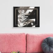 11x14" Terra’s Tender Whisper Abstract Brown Flowe Leinwanddruck (Insitu (Wohnzimmer))