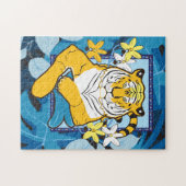 11x14 Tiger-Puzzle für Colorblinde Puzzle (Horizontal)