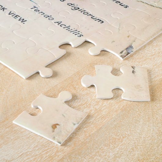 11x14 Vintage Anatomie-Buchseiten Puzzle (Seite)