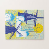 11x14 Windmills Puzzle für Colorblind-Menschen (Horizontal)