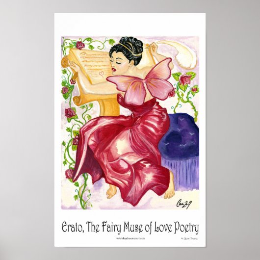 11x17 Erato The Fairy Muse Poster (Vorne)