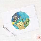 12月モンスターシール RUNDER AUFKLEBER (Umschlag)