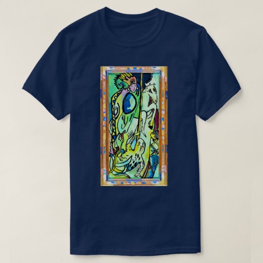 12000pixel500dpi Wassily Kandinsky St Georg II Dig T-Shirt (Design vorne)