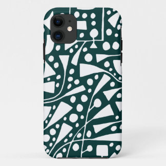 12012 White on Dark Green Case-Mate iPhone Hülle