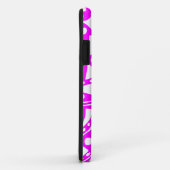 12012 White on Magenta Case-Mate iPhone Hülle (Hinten/Rechts)