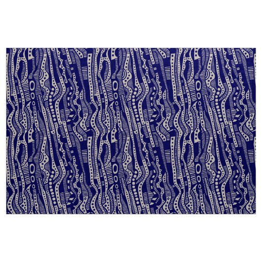 12015 - Indigo Blue Stoff (Yard (91,4 cm))