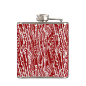 12015 - Ruby Red on White Flachmann (Rückseite)