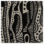 12015 - Schwarz Stoff (Muster)