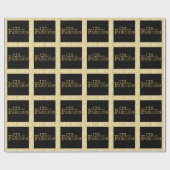 120 Geburtstag Geschenkpapier (Flach)