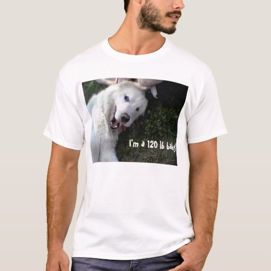 120 lbs-Baby T-Shirt (Vorderseite)