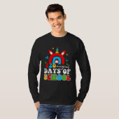 120 magical days of School Unicorn Rainbow T-Shirt (Vorne ganz)