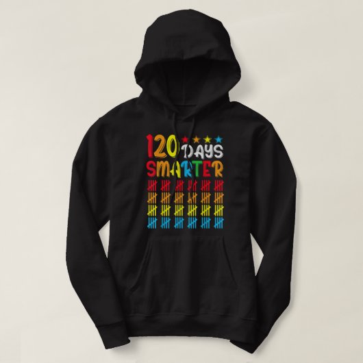 120. Schullehrer Kind Happy 120 Da Hoodie (Design vorne)