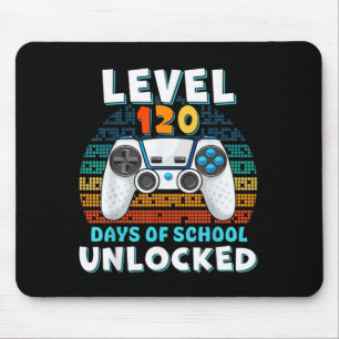120 Tage Schulstufe freigeschaltet Mousepad