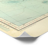 12122 Nordamerika Physical Poster (Ecke)