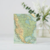 12122 Nordamerika Physical Postkarte (Stehend Vorderseite)