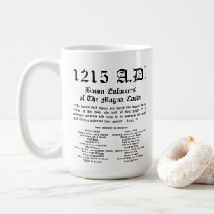 1215 A.D.™ Magna Carta Baron Enforcers Classic T Kaffeetasse