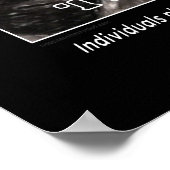 #121 (Matte) Basketball-Poster Poster (Ecke)