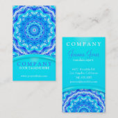 121 verzauberte SeaStar Mandala Visitenkarte (Vorne/Hinten)