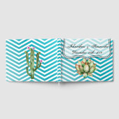 122 Page Wedding Gästebuch Boho Cacti Cactus Succu (Voll)