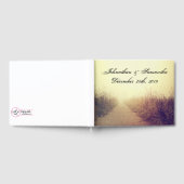 122 Page Wedding Gästebuch Sunrise Pathway Walkway (Voll)