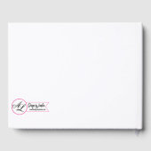 122 Page Wedding Gästebuch Sunrise Pathway Walkway (Rückseite)