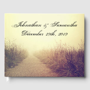 122 Page Wedding Gästebuch Sunrise Pathway Walkway