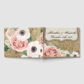 122 Page Wedding Guestbook Geometric Garden Rose Gästebuch (Voll)