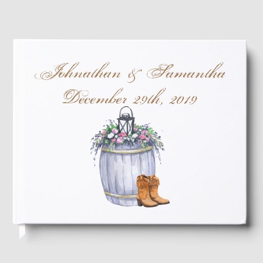 122 Seiten Hochzeit Gästebuch Sommerlandssehen (Vorderseite)