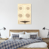 122 Todesfälle Erkrankungen des Nervensystems Leinwanddruck (Insitu (Schlafzimmer))