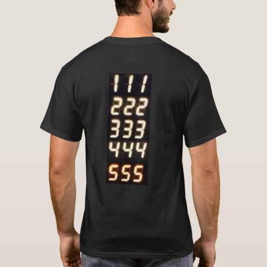 12345 T-Shirt (Rückseite)