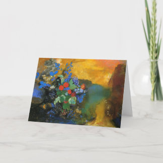 123 Karten begrüßen - Ophelia unter den Blume_