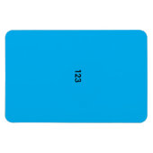 123 MAGNET (Horizontal)