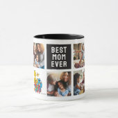 123 Sesamstraße | Mama FotoCollage Tasse (Zentrum)