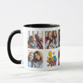 123 Sesamstraße | Mama FotoCollage Tasse (Links)