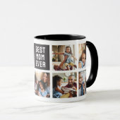 123 Sesamstraße | Mama FotoCollage Tasse (VorderseiteRechts)