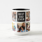 123 Sesamstraße | Vater - FotoCollage Tasse (Zentrum)