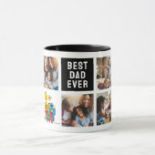 123 Sesamstraße | Vater - FotoCollage Tasse (Zentrum)