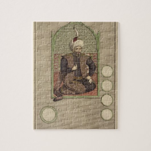 (1259-1326) Gründer Osman Is des Osmanischen Puzzle (Vertikal)