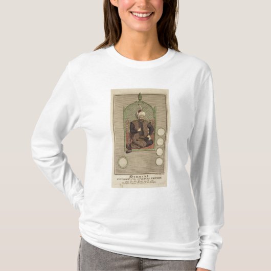 (1259-1326) Gründer Osman Is des Osmanischen T-Shirt (Vorderseite)
