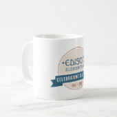 125. Jahrestags-Tasse Edison Kaffeetasse (Vorderseite Links)